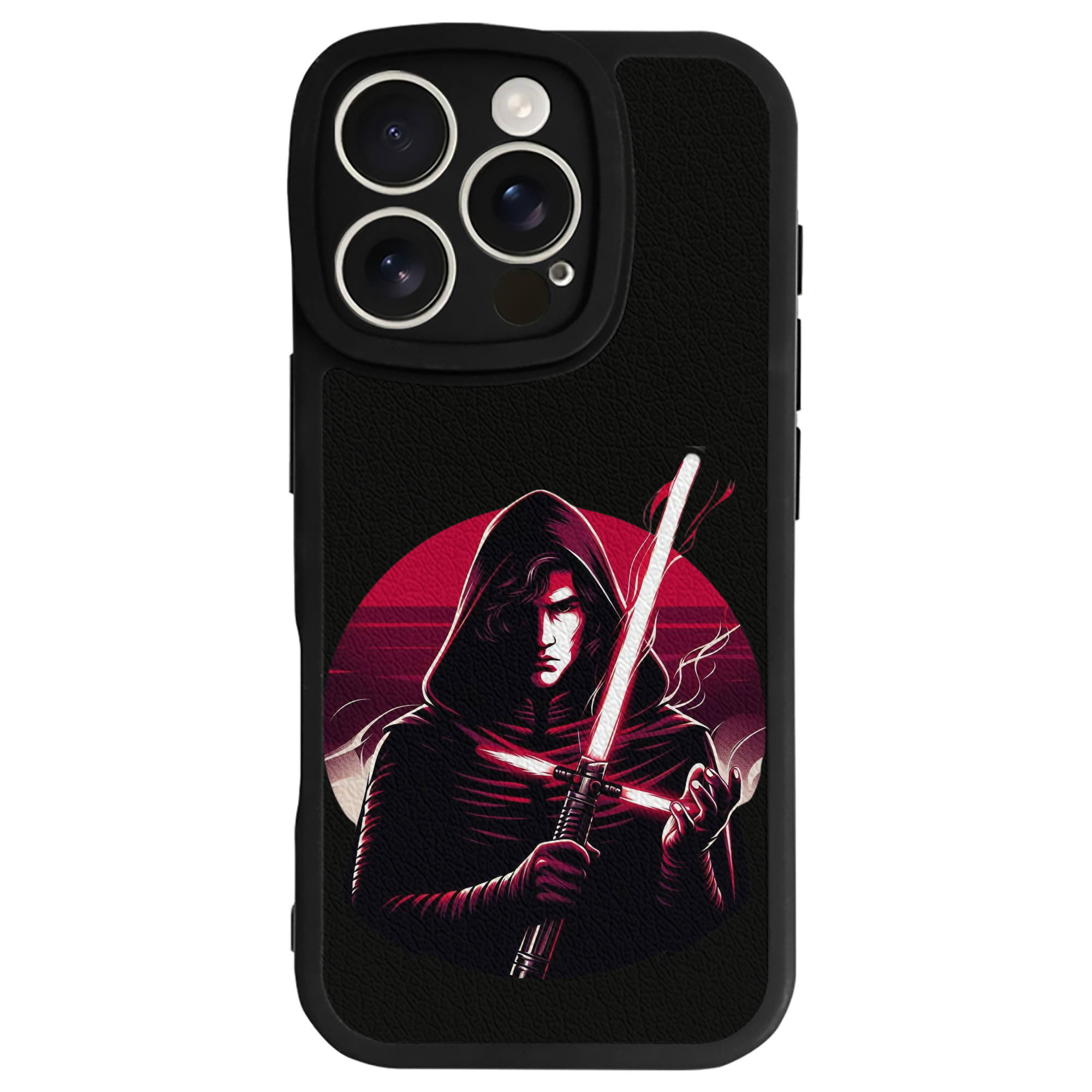 （画像用） スター・ウォーズ Star Wars 【iPhone 16シリーズ対応】シリコンスマホケース（レザー調） 材質：シリコン